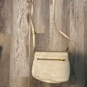 White Fossil Crossbody